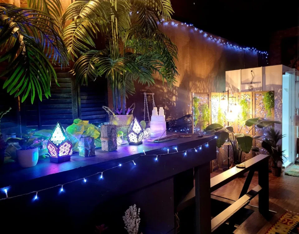 A relaxing, peaceful environment at The WOW Center, designed for stress relief and mental clarity in Missouri Valley.