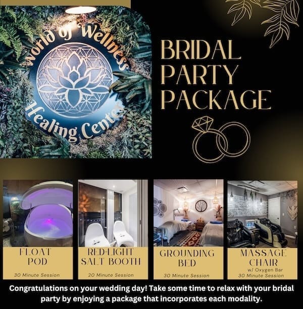 Image of the Bridal Party Package at the WOW center