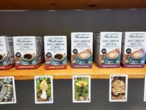Mycobrew Mushroom Coffee sold in the Grounding Shop